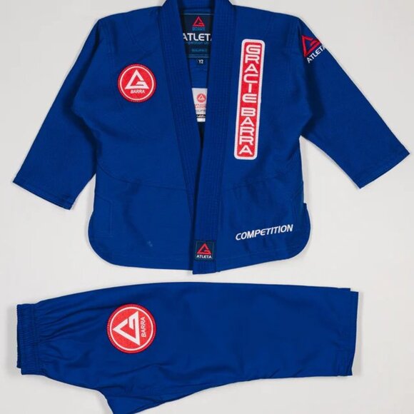 AtletaGB V4 Youth Kimono - Blue - Comp Legal - Y4 and Y5 - Picture 4 of 6